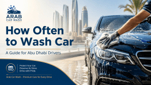 how often to wash car